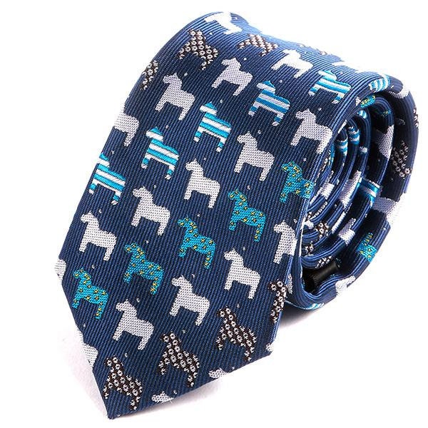 Blaue Krawatte Mit Pferdemotiv, Geschenk Für Ihn von TieDoctorUK