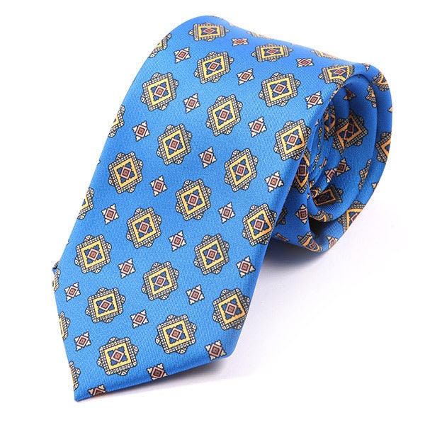 Blaue Onu Motiv Ims Krawatte 7, 5cm von TieDoctorUK