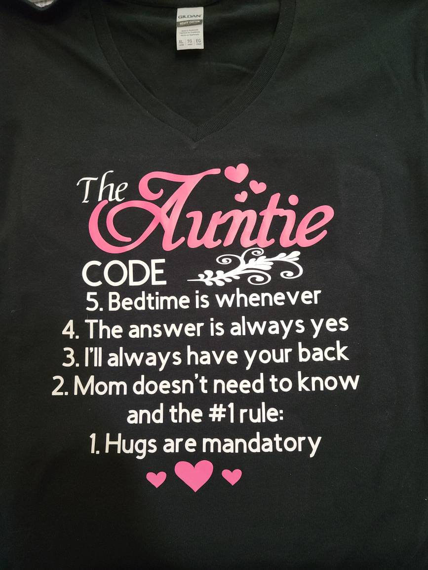 Tante Code T-Shirt Tante Code T-Shirt von TieItWithABow09