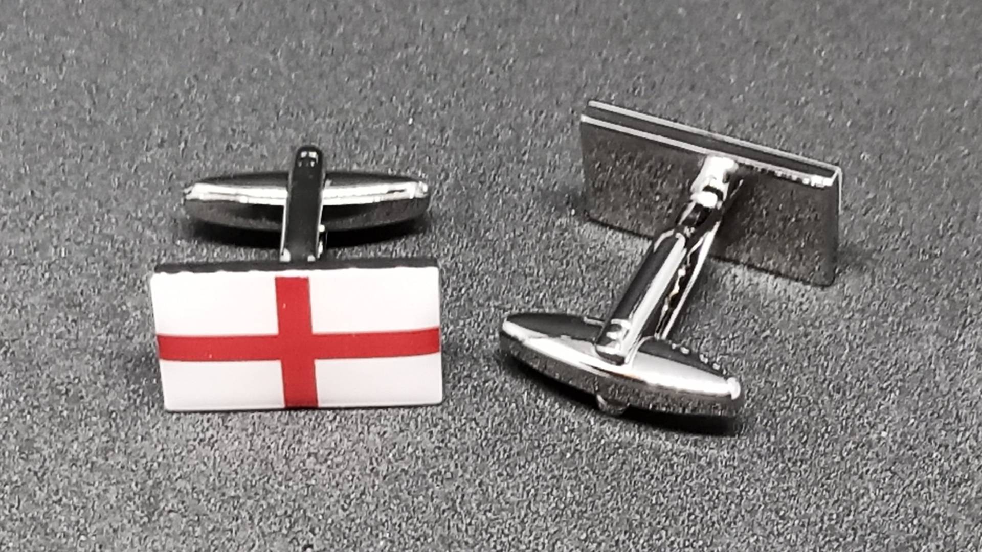 England Flagge Manschettenknöpfe von Tieandcufflinks