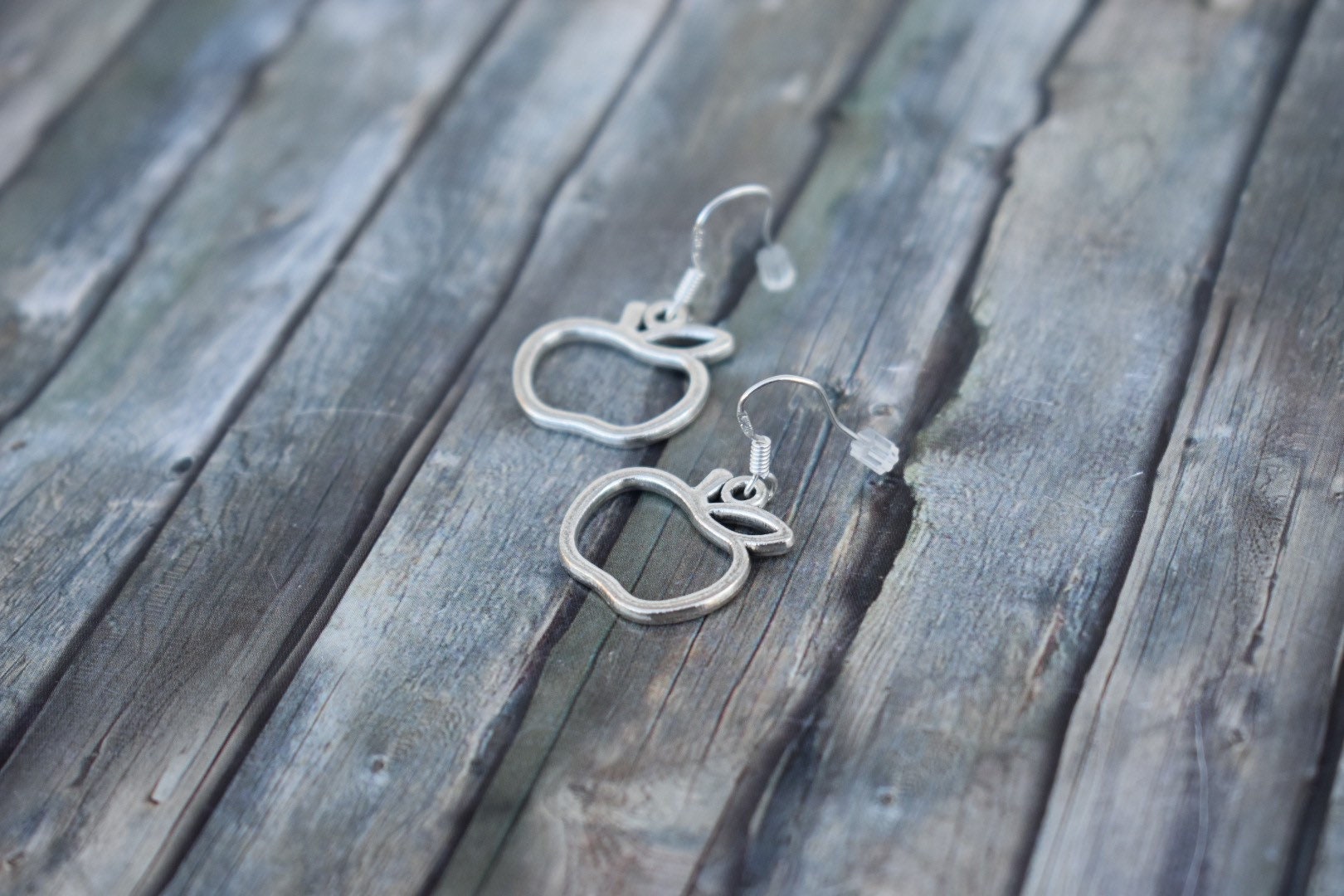Ohrringe/925'er Silber Frau Ohrhänger Ohrschmuck Apfelohrringe "Apfel' von TiefseeKirsche
