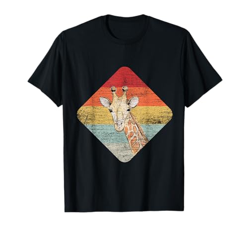 Tiermotiv Kinder Jungen Mädchen Giraffe T-Shirt von Tier Geschenk Giraffe T-Shirts
