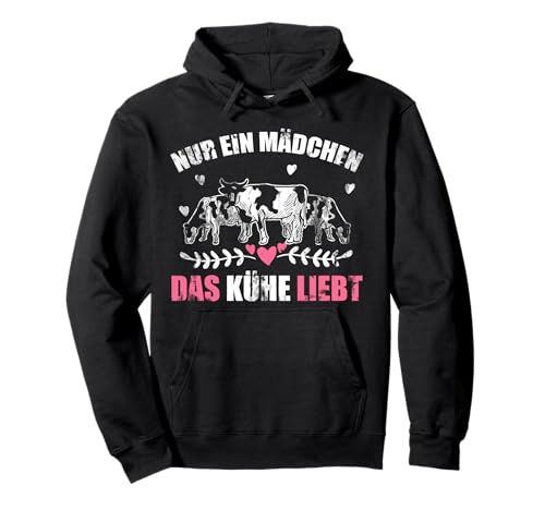 Bauernhof Geschenk für Mädchen Damen Kuh Pullover Hoodie von Tier Geschenk Kuh Landwirt Bauer