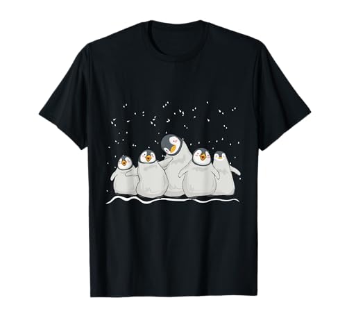 Mutter Vater Kinder Pinguine Familie Pinguin T-Shirt von Tier Naturschutz Pinguin Shirts