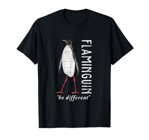 Flaminguin Sei Anders Pinguin T-Shirt von Tier T-Shirts & Geschenkideen