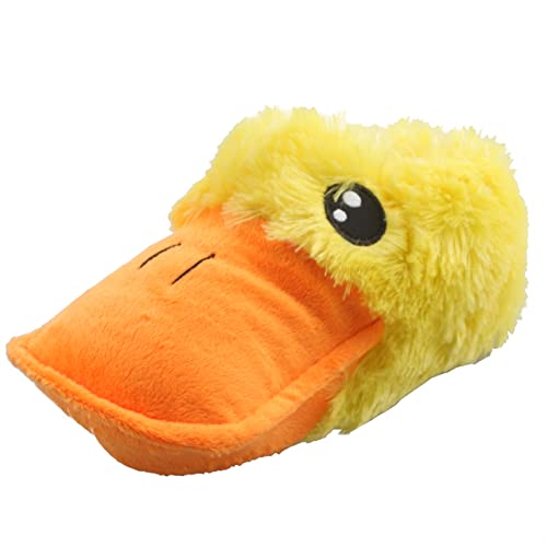 Tierhausschuhe Kinder Hausschuhe Ente, Gelb, 46/47, TH-BQUACK von Tierhausschuhe