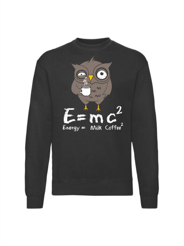 Tierisch Enegry Coffee Sweatshirt schwarz in XL von Tierisch