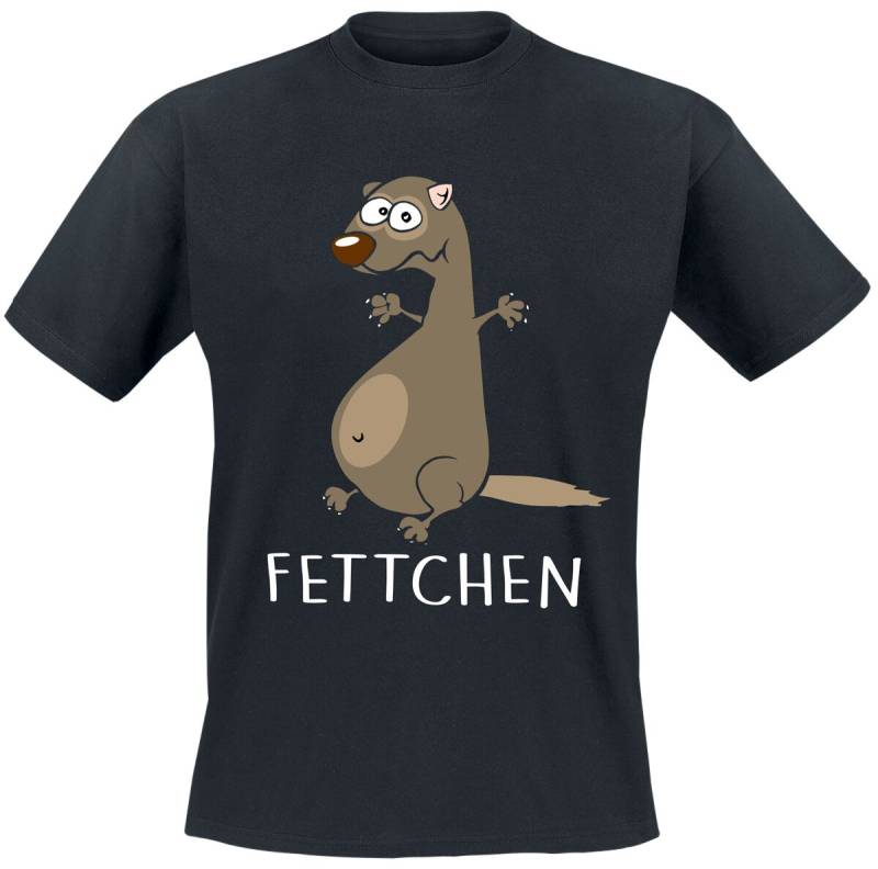 Tierisch Fettchen T-Shirt schwarz in L von Tierisch