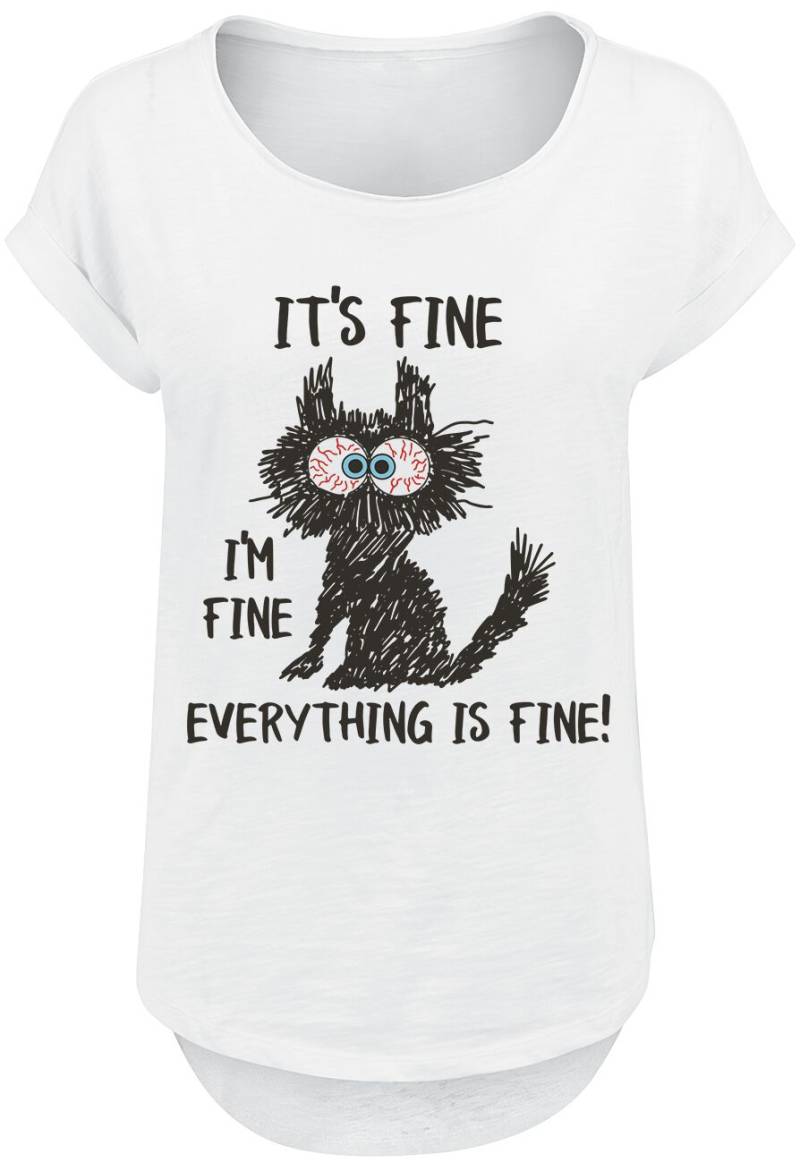 Tierisch Fine T-Shirt weiß in 3XL von Tierisch