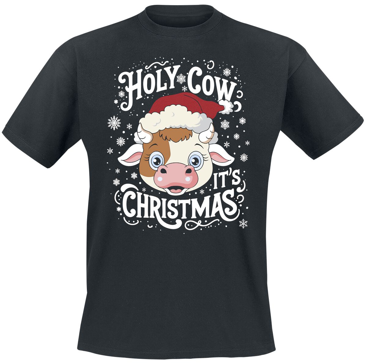 Tierisch Holy Cow T-Shirt schwarz in 3XL von Tierisch