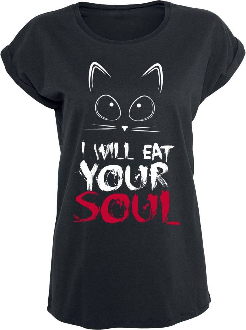 Tierisch I Will Eat Your Soul T-Shirt schwarz in 5XL von Tierisch