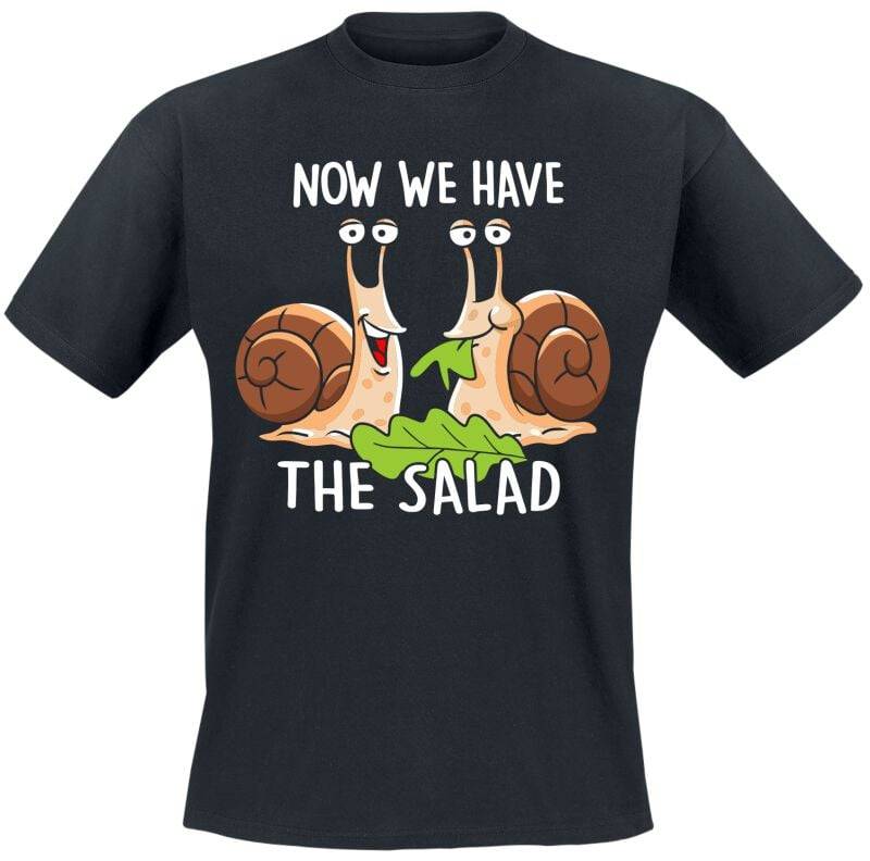 Tierisch Now we have the salad T-Shirt schwarz in 3XL von Tierisch