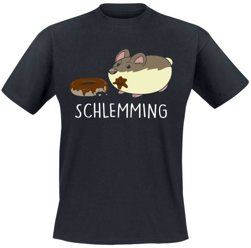 Tierisch Schlemming T-Shirt schwarz in XL von Tierisch