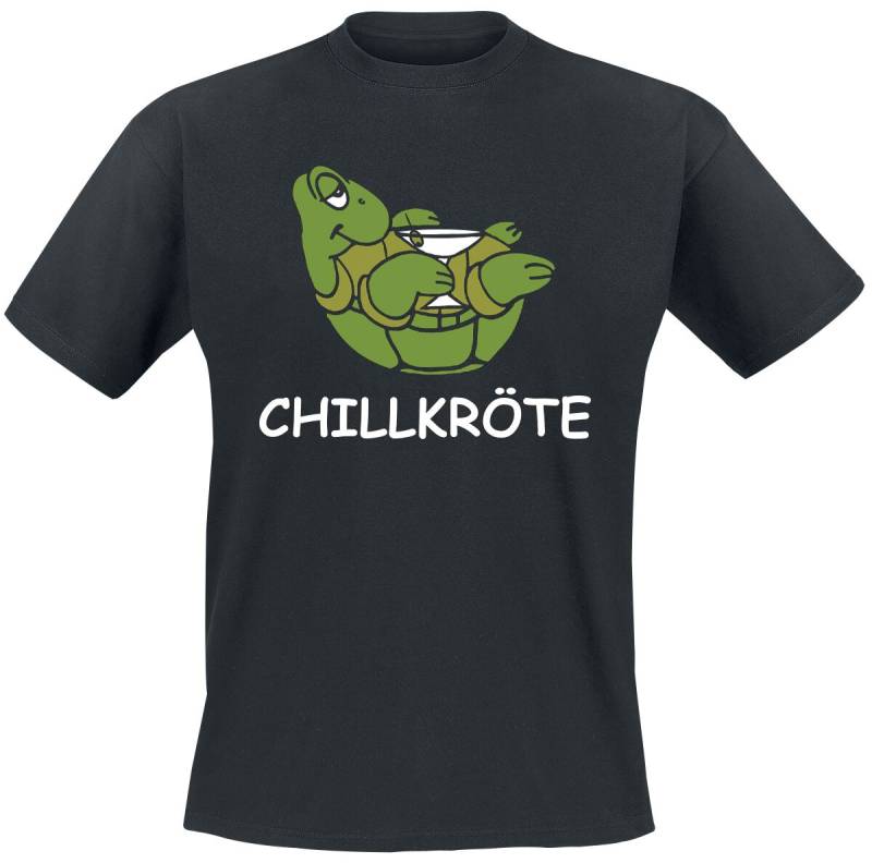 Tierisch T-Shirt - Chillkröte - S bis 3XL - für Männer - Größe XL - schwarz von Tierisch