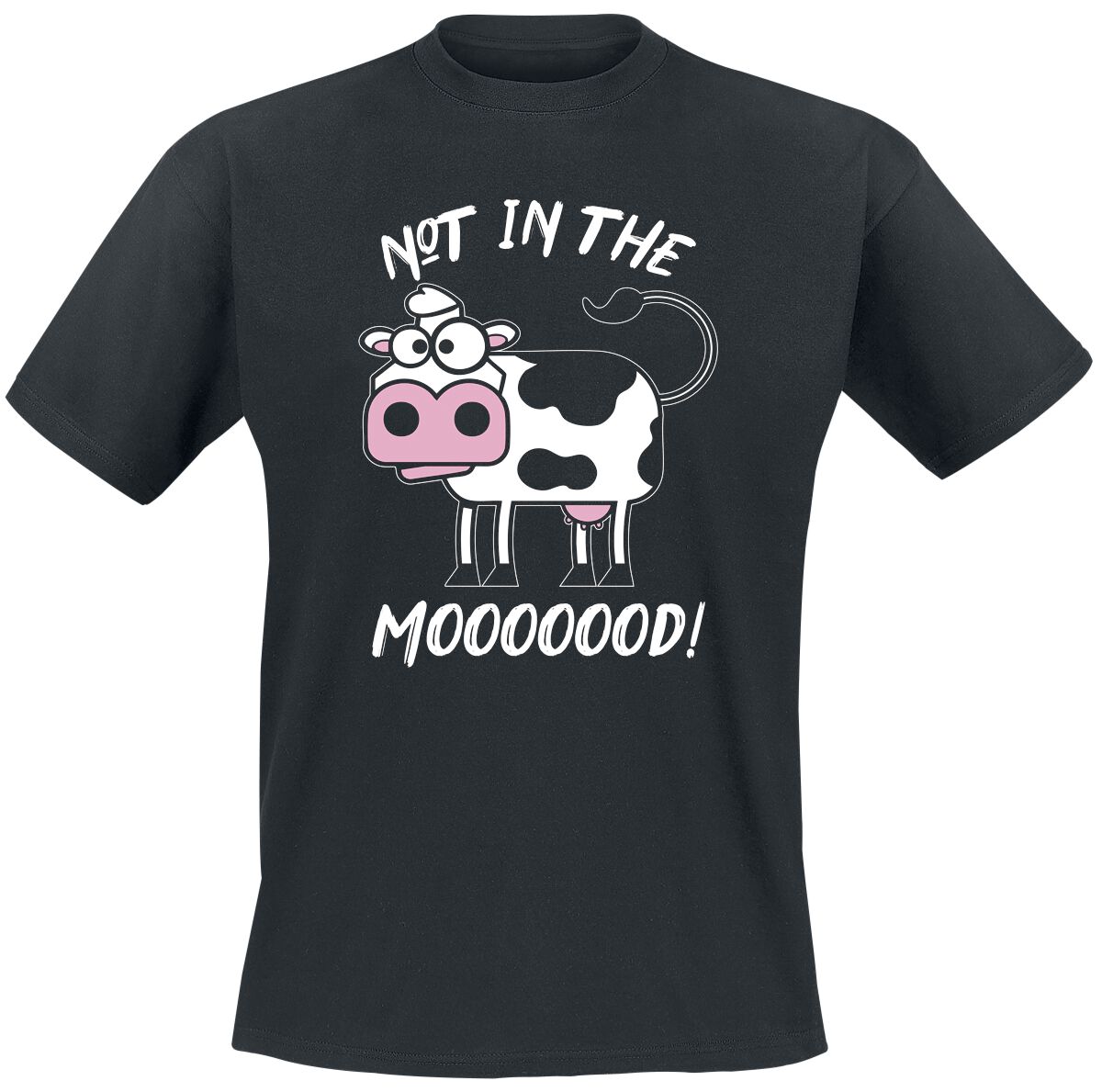 Tierisch T-Shirt - Not In The Mood - M bis 3XL - für Männer - Größe L - schwarz von Tierisch