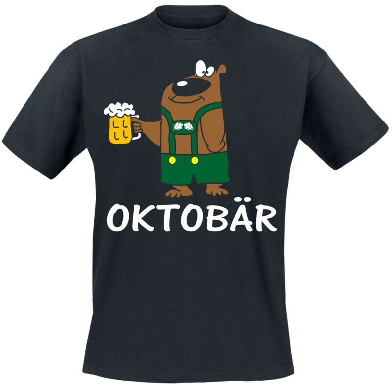 Tierisch T-Shirt - Oktobär - M bis 3XL - für Männer - Größe L - schwarz von Tierisch