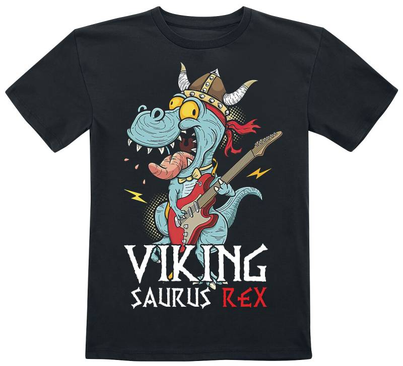 Tierisch T-Shirt - Viking Saurus Rex - 104 bis 164 - Größe 104 - schwarz von Tierisch
