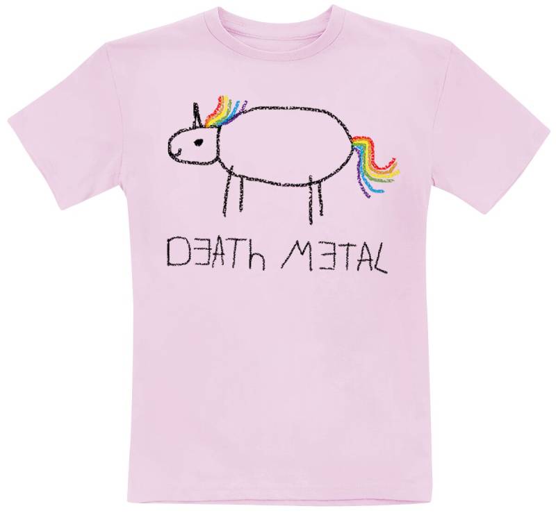 Tierisch T-Shirt für Kinder - Kids - Death Metal Unicorn - für Mädchen & Jungen - rosa Tierisch T-Shirt für Kinder - Kids - Death Metal Unicorn - für Mädchen & Jungen - rosa von Tierisch