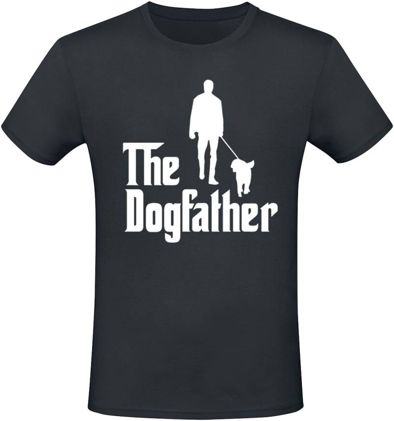 Tierisch The Dogfather T-Shirt schwarz in L von Tierisch