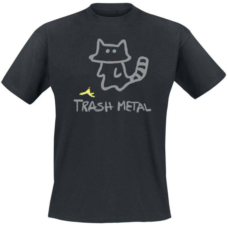 Tierisch Trash Metal T-Shirt schwarz in L von Tierisch