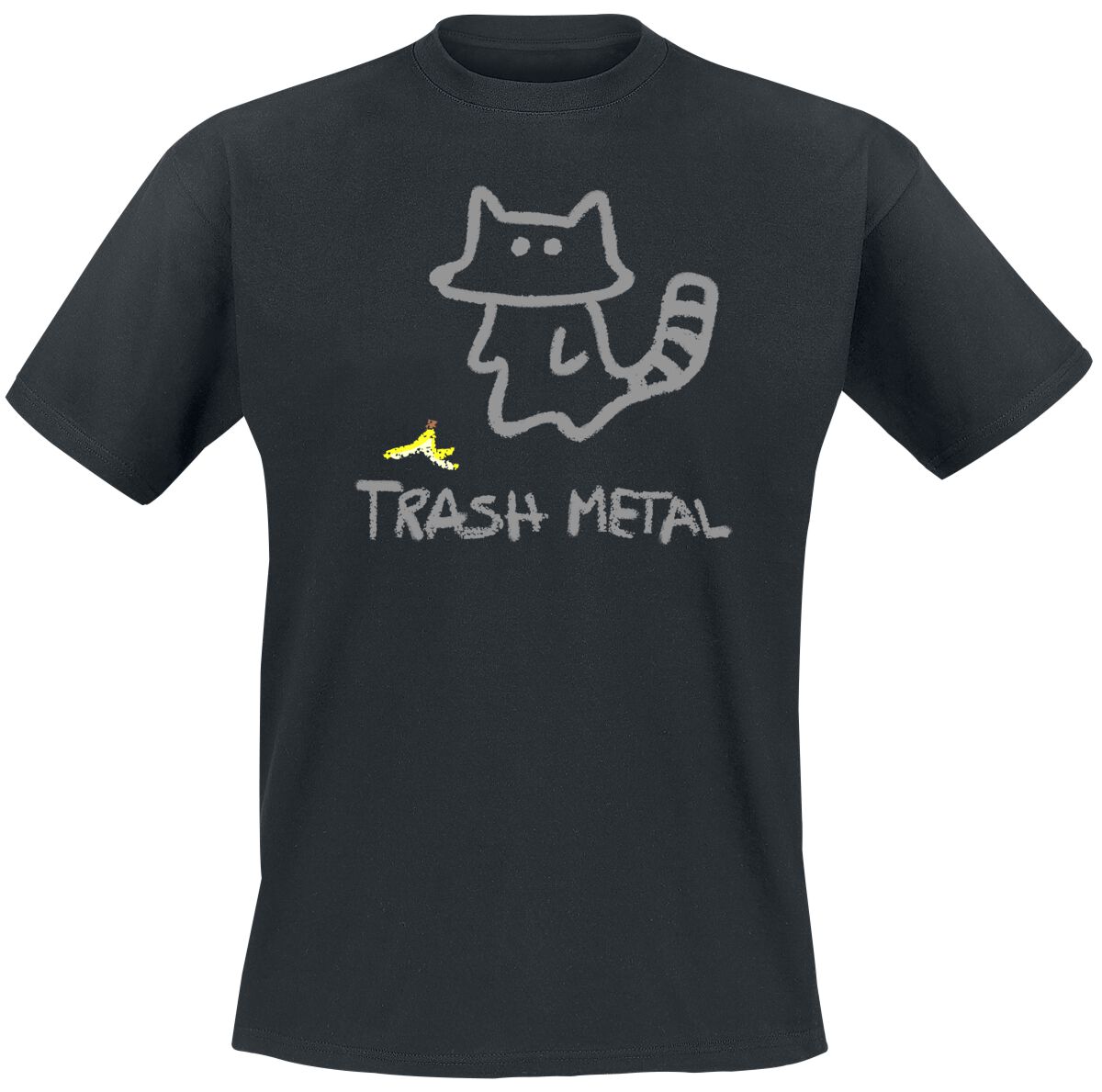 Tierisch Trash Metal T-Shirt schwarz in XXL von Tierisch