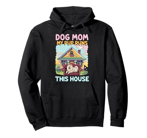 Hundemama Mein Welpe regiert Dieses Haus Mama Tierliebhaber Pullover Hoodie Hundemama Mein Welpe regiert Dieses Haus Mama Tierliebhaber Pullover Hoodie von Tierliebhaber Hundemama Familienhund Grafik