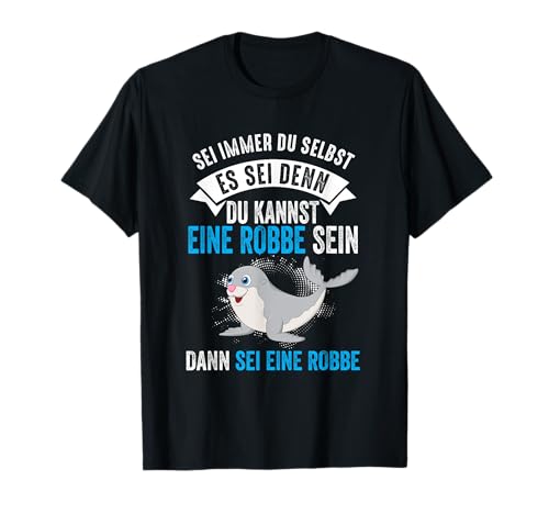 Tierschutz Seelöwe Robbe Seehund Geschenkidee Robben Seelöwe Robben T-Shirt Damen und Herren Tierliebhaber Robbenfans Cartoon V-Ausschnitt Halbarm Schwarz S Tierschutz Seelöwe Robbe Seehund Geschenkidee Robben Seelöwe Robben T-Shirt Damen und Herren Tierliebhaber Robbenfans Cartoon V-Ausschnitt Halbarm Schwarz S von Tierschutz Seelöwe Robbe Seehund Geschenkidee