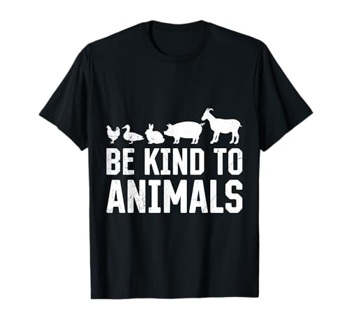 Tierschutz BE KIND TO ANIMALS Lustiges Tierschützer T-Shirt Tierschutz BE KIND TO ANIMALS Lustiges Tierschützer T-Shirt von Tierschutz Shirt Tierrechte Tierschützer Tierwohl