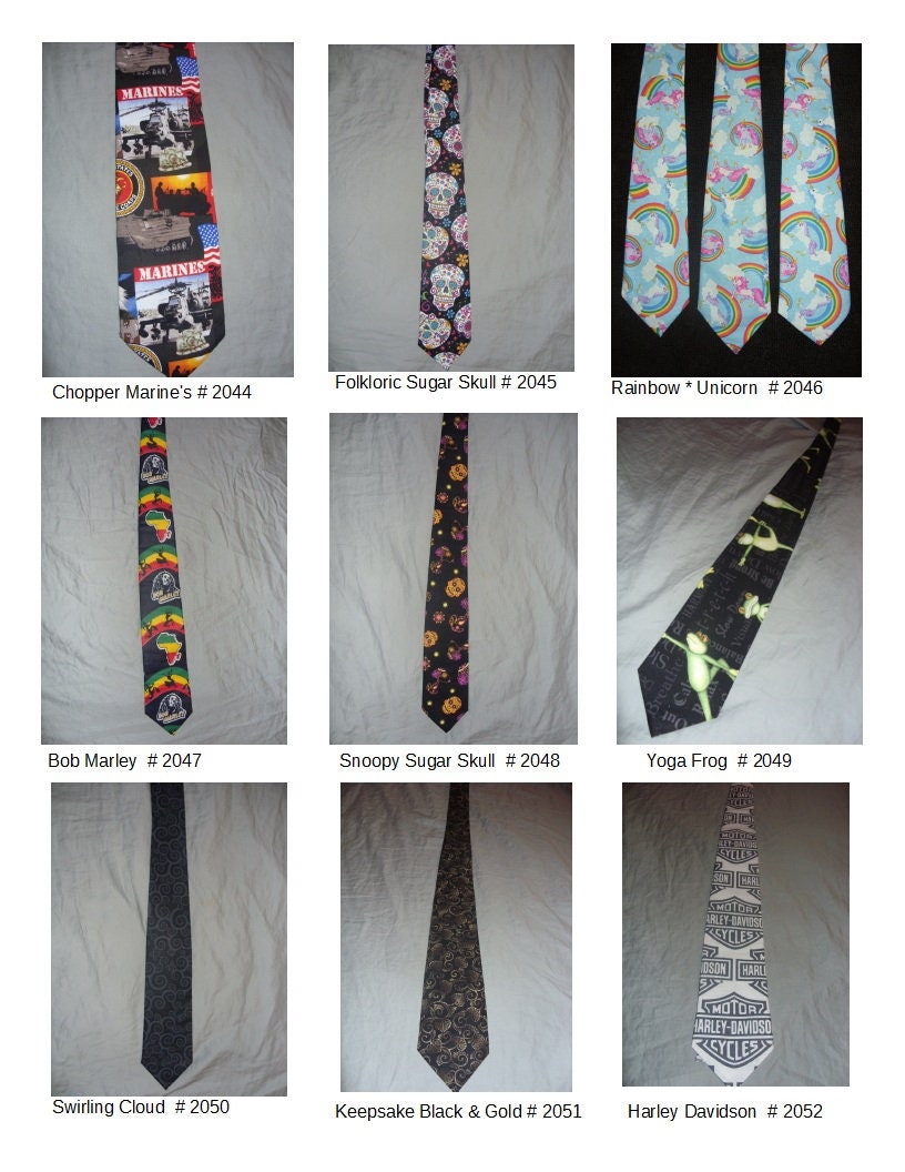 Motiv 5 Marines, Sugar Skulls, Einhörner, Bob Marley, Snoopy, Yogo Frösche, Black Swirls, Harley Davidson Motiv 5 Marines, Sugar Skulls, Einhörner, Bob Marley, Snoopy, Yogo Frösche, Black Swirls, Harley Davidson von TiesThatBindStore