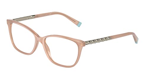 Brille Tiffany TF 2215 BF Asiatische Passform 8360 Opal Nude, Opal Nude, 54/15/140, Opal Nude, 54/15/140 von Tiffany