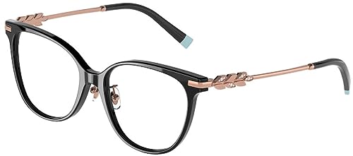 Brille Tiffany TF 2220 BF asiatische Passform 8001 schwarz, Schwarz, 52/16/140 von Tiffany