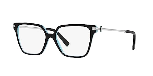 Brille Tiffany TF 2234 B, 8055, Schwarz auf Blau, Schwarz auf Tiffany Blau, 52/15/140, Schwarz auf Tiffany Blau, 52/15/140 von Tiffany