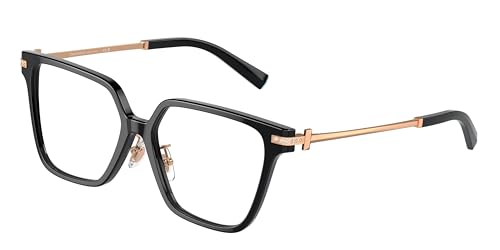 Brille Tiffany TF 2234 BF Asiatische Passform 8001 Schwarz, Schwarz, 54/15/140, Schwarz, 54/15/140 von Tiffany