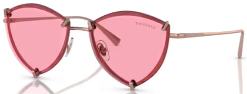 Tiffany & Co. Damen Sonnenbrille TF3090 Asian Fit 610584 55, rose gold von Tiffany