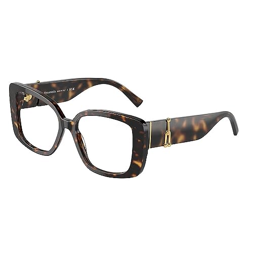 Tiffany & Co. TF 2235 8015 Havana Kunststoff Schmetterling Brille 51 mm, Havanna, 51-16-140 von Tiffany