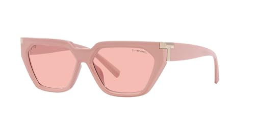 Tiffany & Co. TF 4205U Damen-Sonnenbrille, Rosa/Hellrosa, 56/14/140, Rosa, 56-14-140 von Tiffany