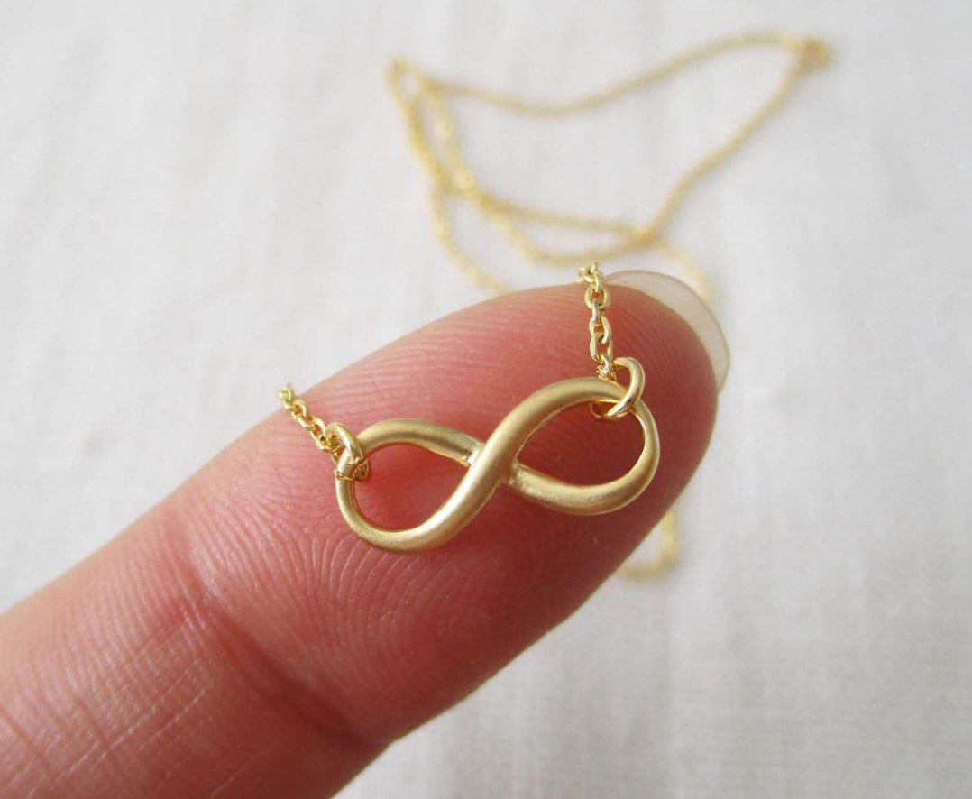 Teeny Tiny Gold Unendlichkeit Halskette..simple, Zierlich, Unendlich Ewigkeit Brautschmuck, Hochzeit, Brautjungfer Geschenk Teeny Tiny Gold Unendlichkeit Halskette..simple, Zierlich, Unendlich Ewigkeit Brautschmuck, Hochzeit, Brautjungfer Geschenk von TiffanyAvenueBridal