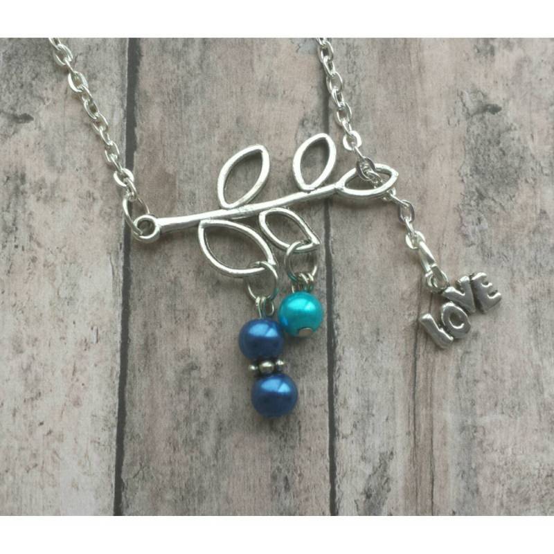 Personalisierte Mom Halskette Stammbaum Birthstone Schmuck von TiffanyTwists