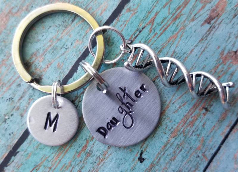 Personalisierter Dna Charm Schlüsselbund Familientreffen Geschenk von TiffanyTwists