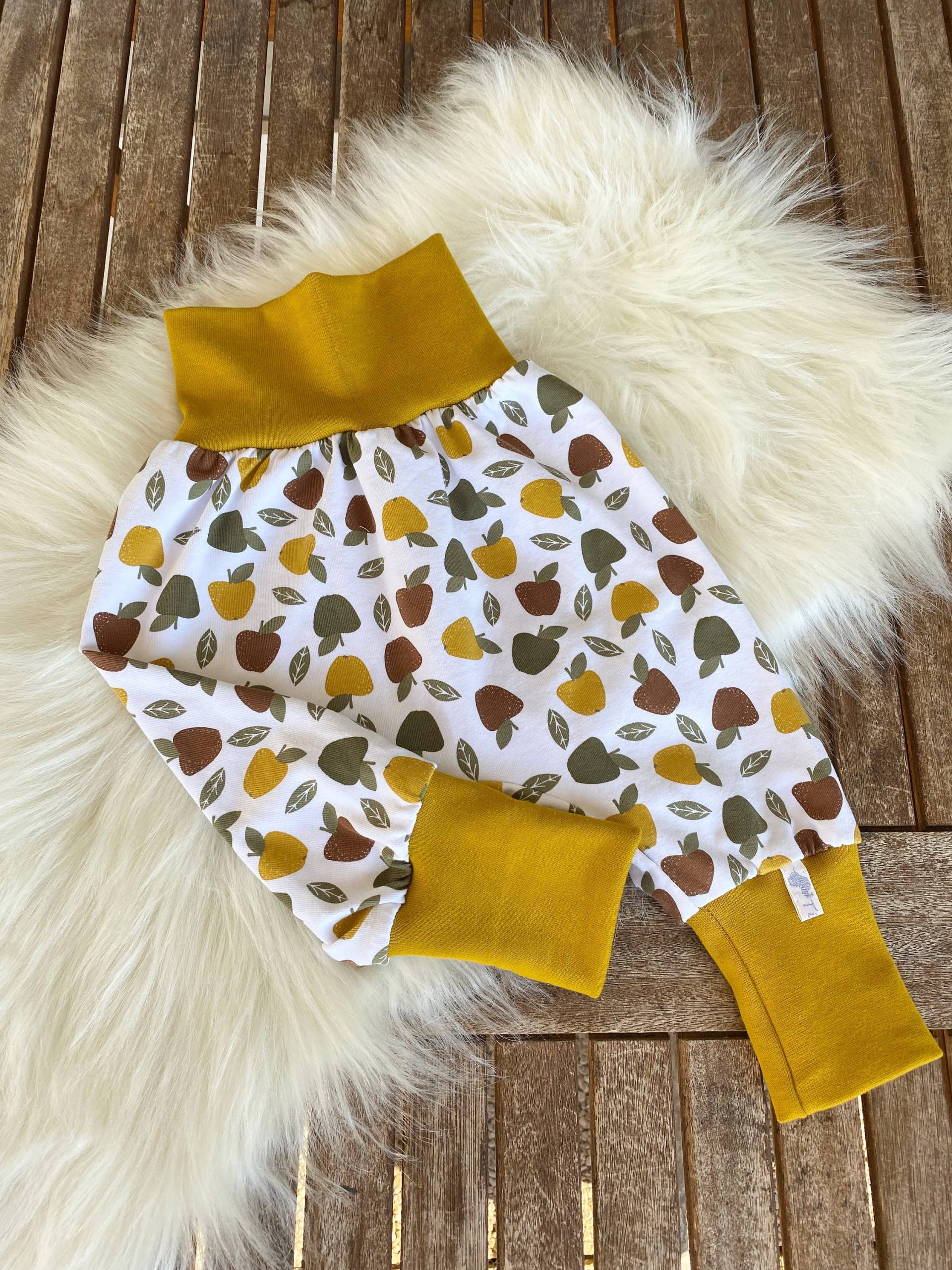 Baby Pumphose 62-68 Für Mädchen & Jungen Mit Apfelmotiv/Lybstes Sofortkauf von Tifilou