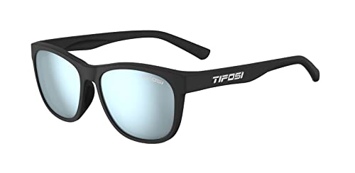 Tifosi Unisex Swank Sunglasses Brille, Satin Schwarz/Smoke Lens von Tifosi