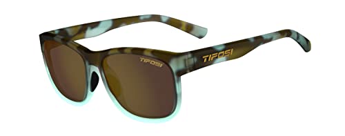 Tifosi Unisex Swank XL Single Lens Sonnenbrille, Blaue Schildkröte, One Size von Tifosi