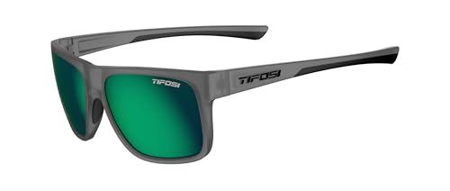Tifosi Unisex Swick Sonnenbrille, Satin Vapor/Smaragd polarisiert, L von Tifosi
