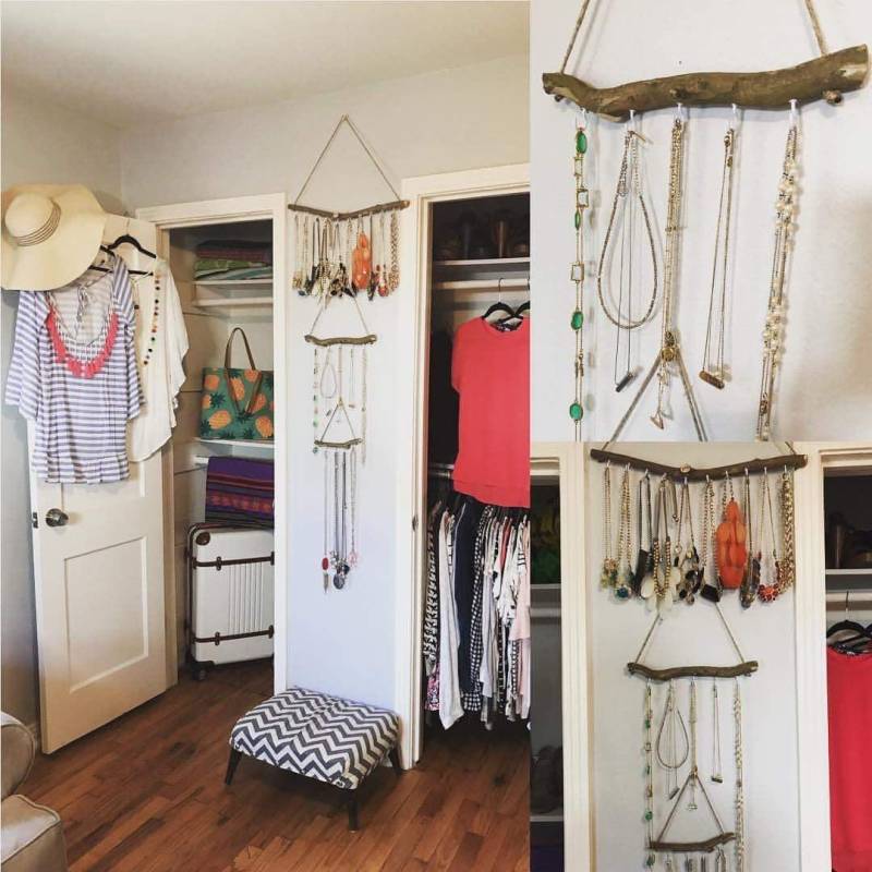 Boho Schmuck Display, Custom Zweig Halter, Ohrring Halskette Decor Boho Schmuck Display, Custom Zweig Halter, Ohrring Halskette Decor von TigARTStudios