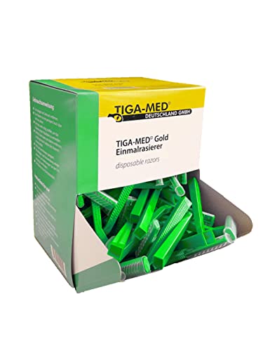 Einmal-Rasierer Einmalrasierer zweischneidig 1000 Stück Original Tiga-Med Qualität Einmal Rasierer Einwegrasierer Doppelklinge von Tiga-Med