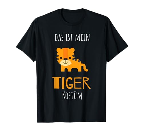 Lustiges Tiger Shirt Karneval Tigerkostüm Kinder T-Shirt von Tiger Kostüm Kinder Faschingsparty