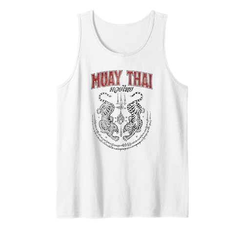 Sak Yant MMA Kick Boxing Club Thailand Tiger Muay Thai Tank Top von Tiger Muay Thai Shirts