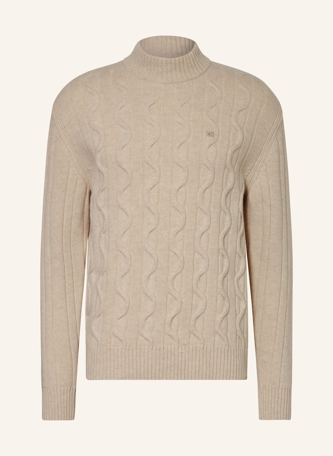 Tiger Of Sweden Pullover Adryan Mit Alpaka Und Merinowolle beige von Tiger Of Sweden