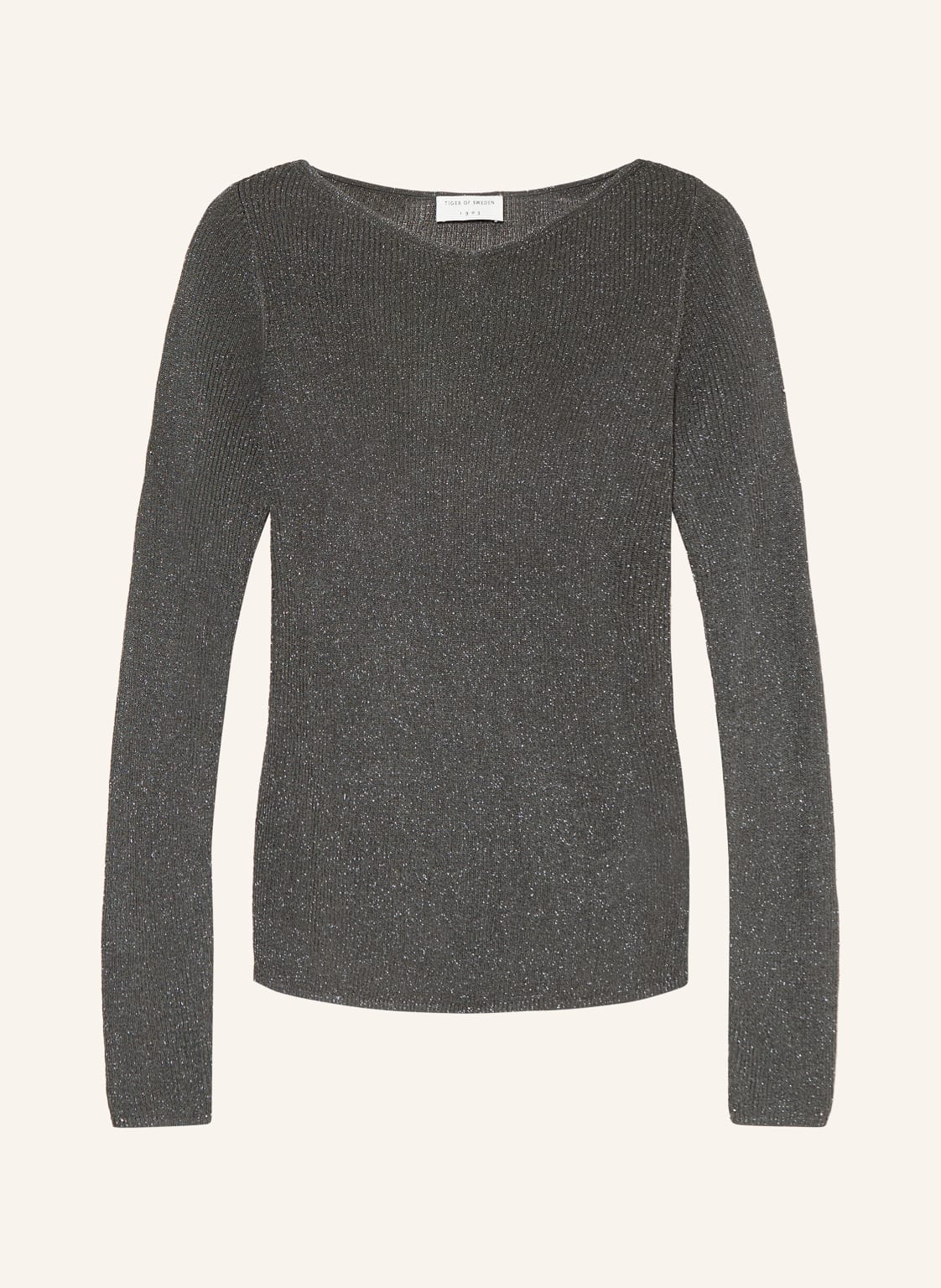 Tiger Of Sweden Pullover Aliianna Mit Glitzergarn gruen von Tiger Of Sweden