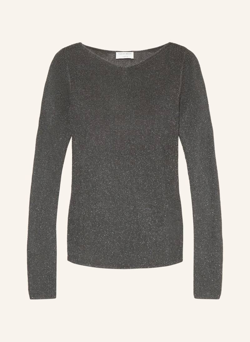 Tiger Of Sweden Pullover Aliianna Mit Glitzergarn gruen von Tiger Of Sweden